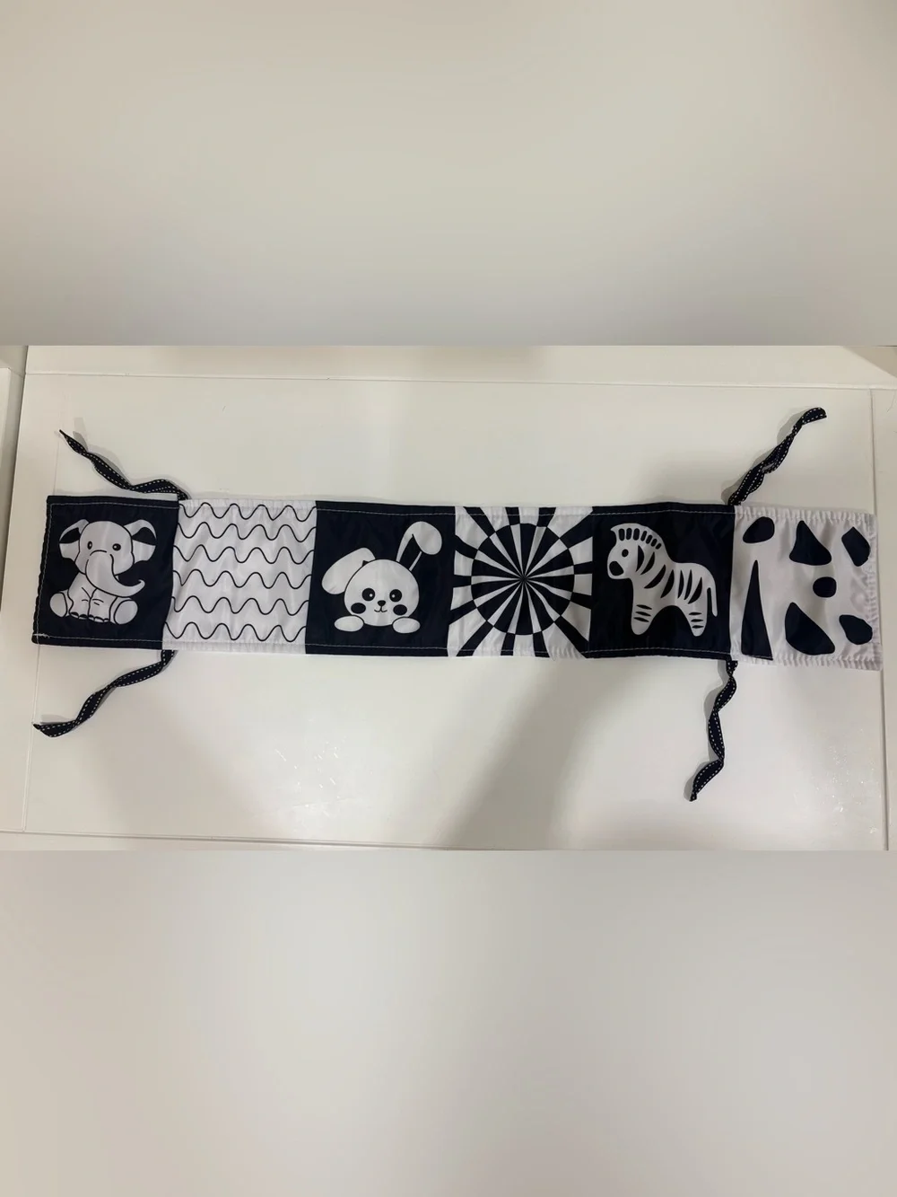 Black & White Sensory Activity Panel for Kids
